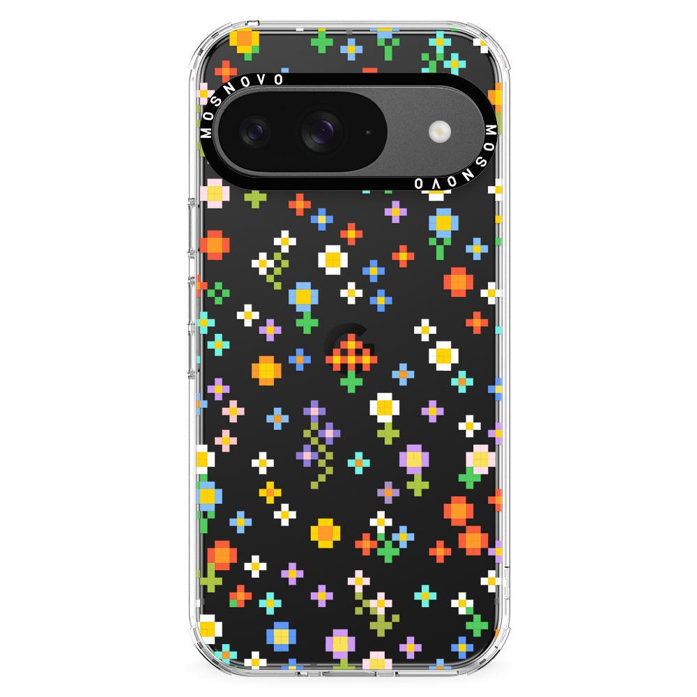 Pixel-Floral Phone Case - Google Pixel 9 Case