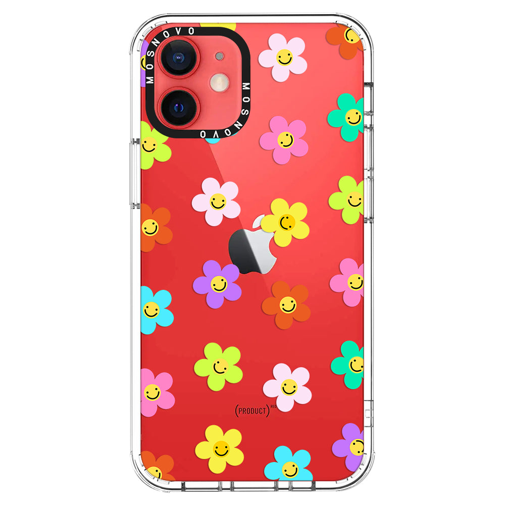 Smile Floral Phone Case - iPhone 12 Case