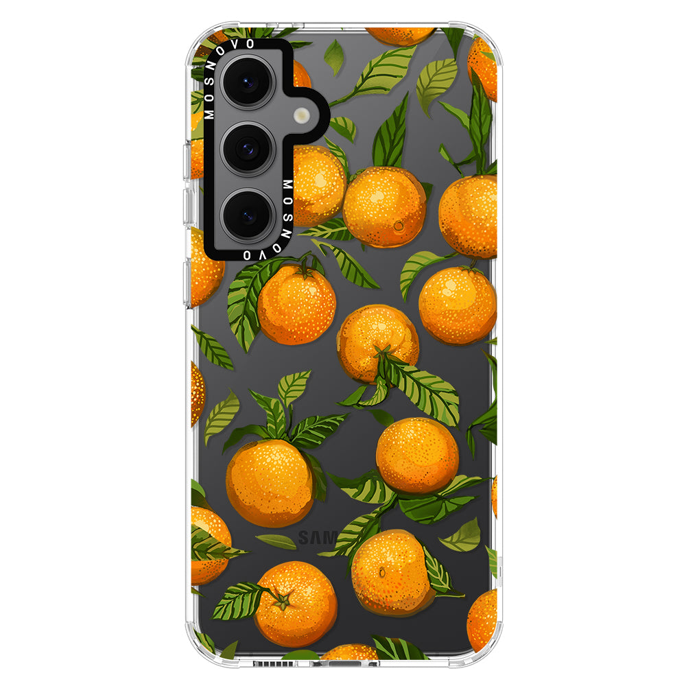 Tangerine Phone Case - Samsung Galaxy S24 FE Case - MOSNOVO