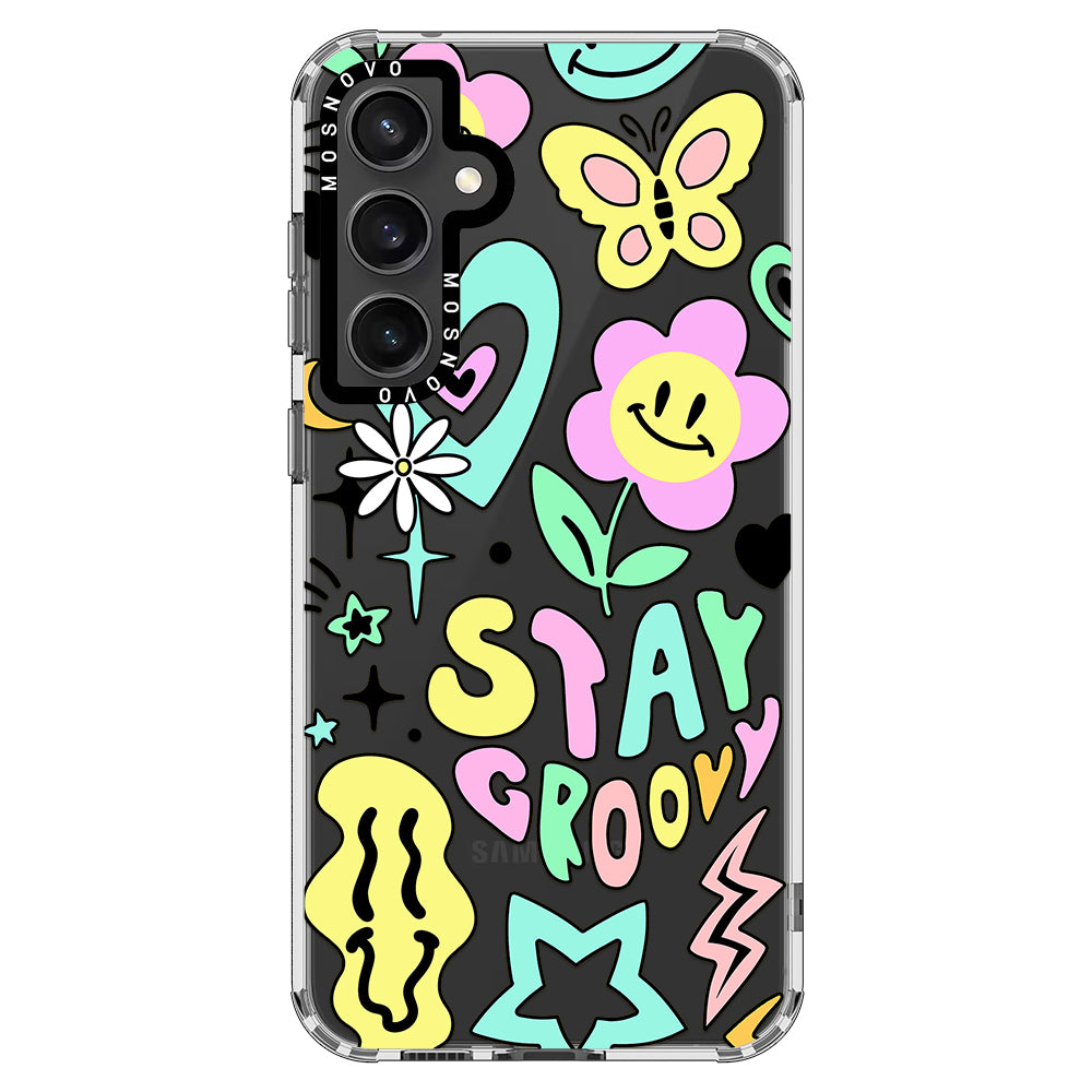 Stay Groovy Phone Case - Samsung Galaxy S23 FE Case