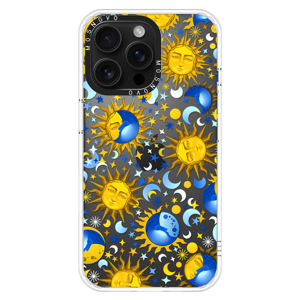 Sun and Moon Phone Case - iPhone 16 Pro Max Case - MOSNOVO