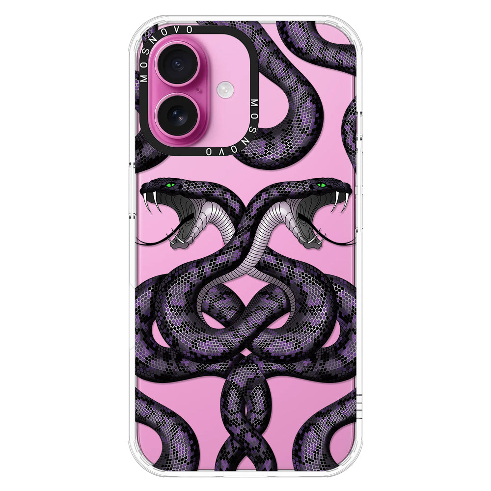 Mystery Snake Phone Case - iPhone 16 Plus Case - MOSNOVO