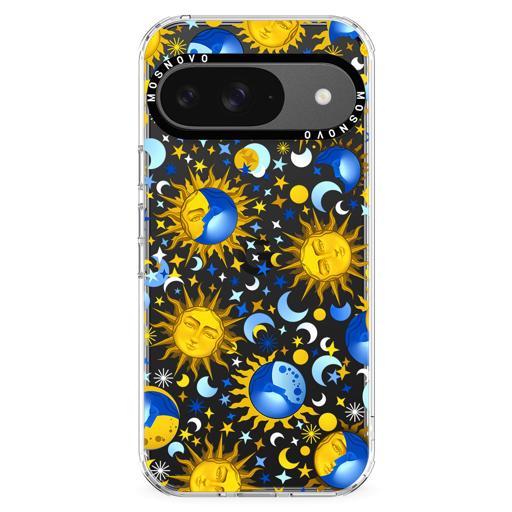 Celestial Sun Moon Phone Case - Google Pixel 9 Case