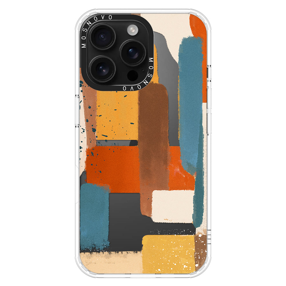 Modern Abstract Artwork Phone Case - iPhone 16 Pro Max Case - MOSNOVO