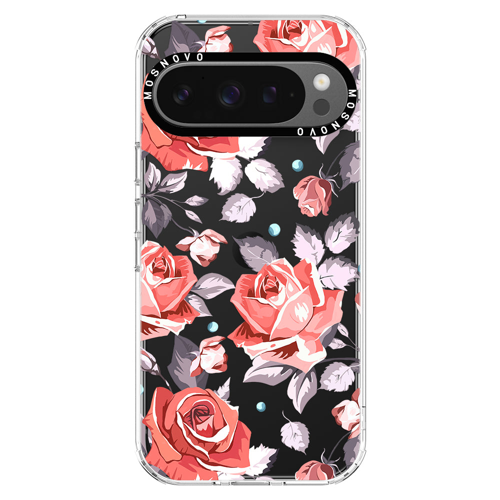 Retro Floral Phone Case - Google Pixel 9 Pro Case