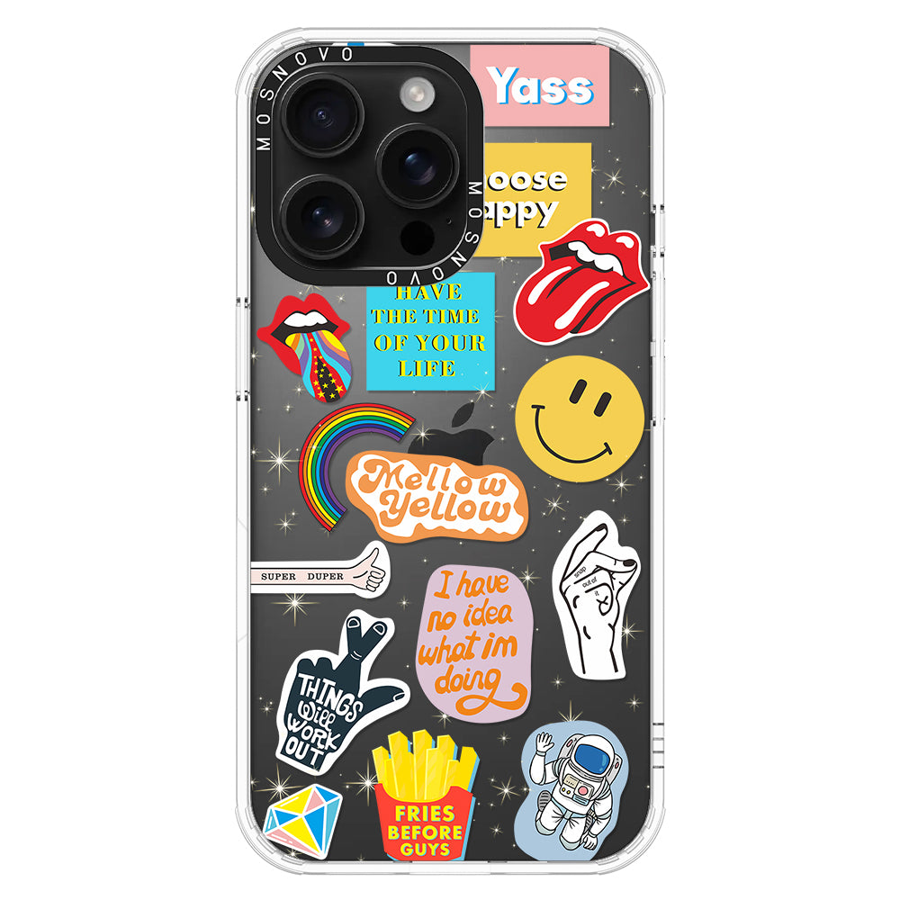 Pop Culture Phone Case - iPhone 16 Pro Max Case - MOSNOVO