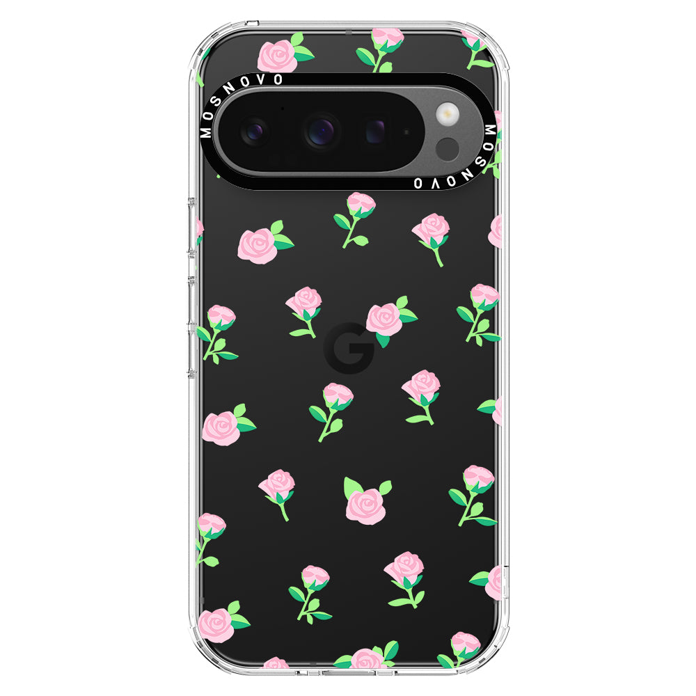 Little Pink Rose Phone Case - Google Pixel 9 Pro Case