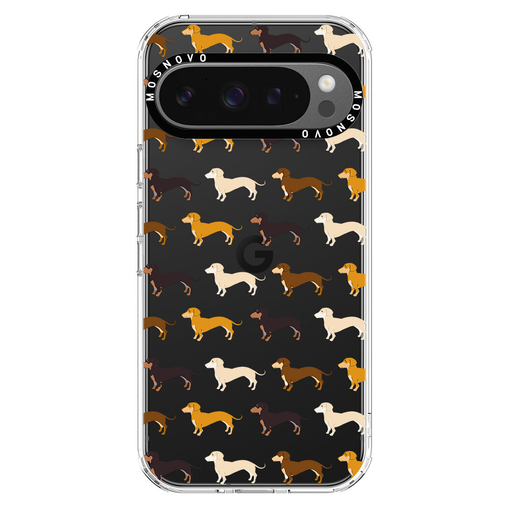 Cute Dachshund Phone Case - Google Pixel 9 Pro Case