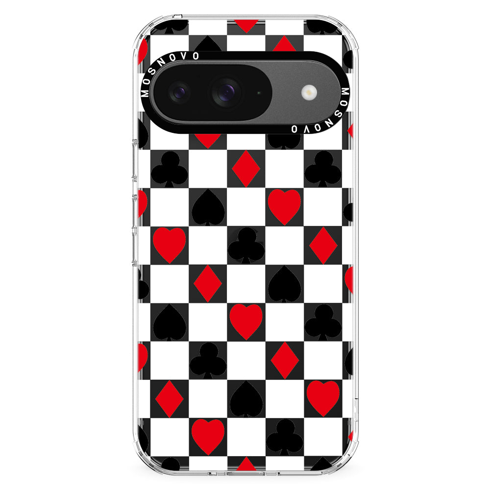 Checker Poker Phone Case - Google Pixel 9 Case