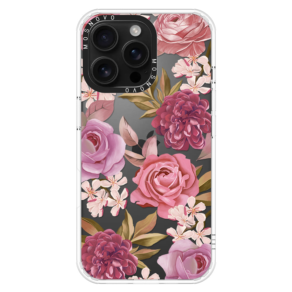 Blossom Flowe Floral Phone Case - iPhone 16 Pro Max Case - MOSNOVO