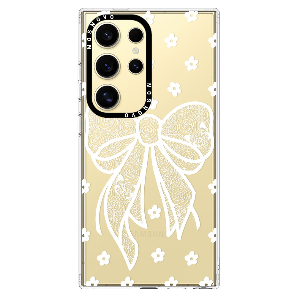 Lacey Bow Phone Case - Samsung Galaxy S24 Ultra Case