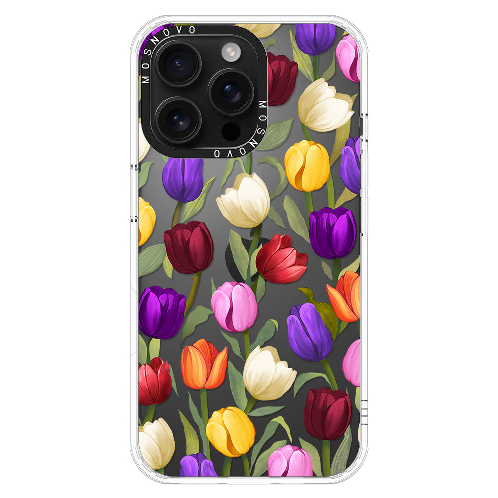 Tulip Phone Case - iPhone 16 Pro Max Case - MOSNOVO