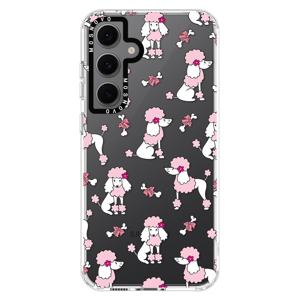 Cute Poodle Phone Case - Samsung Galaxy S24 FE Case - MOSNOVO