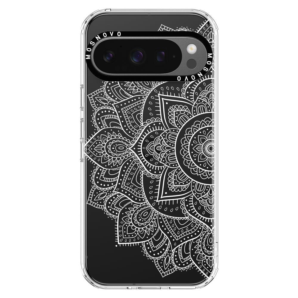 Half Mandala Phone Case - Google Pixel 9 Pro XL Case