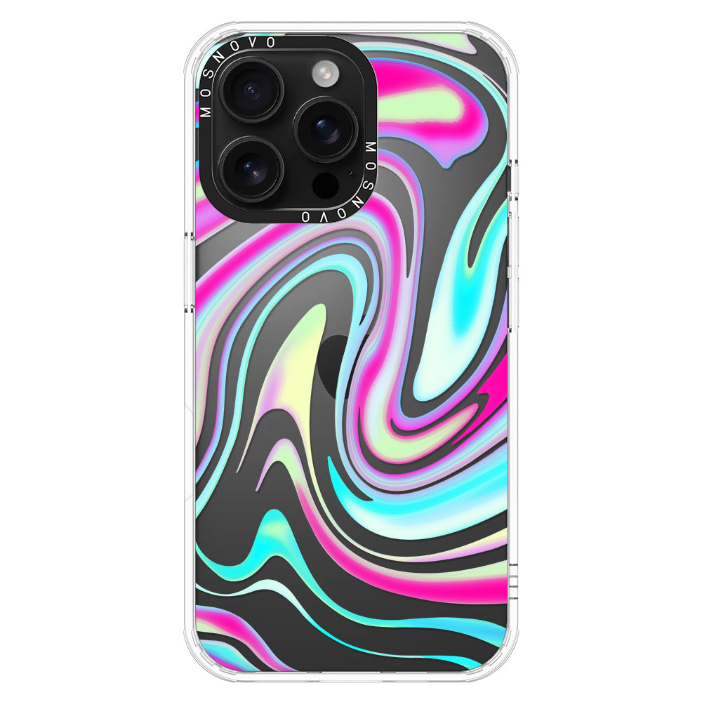 Psychedelic Swirls Phone Case - iPhone 16 Pro Max Case - MOSNOVO