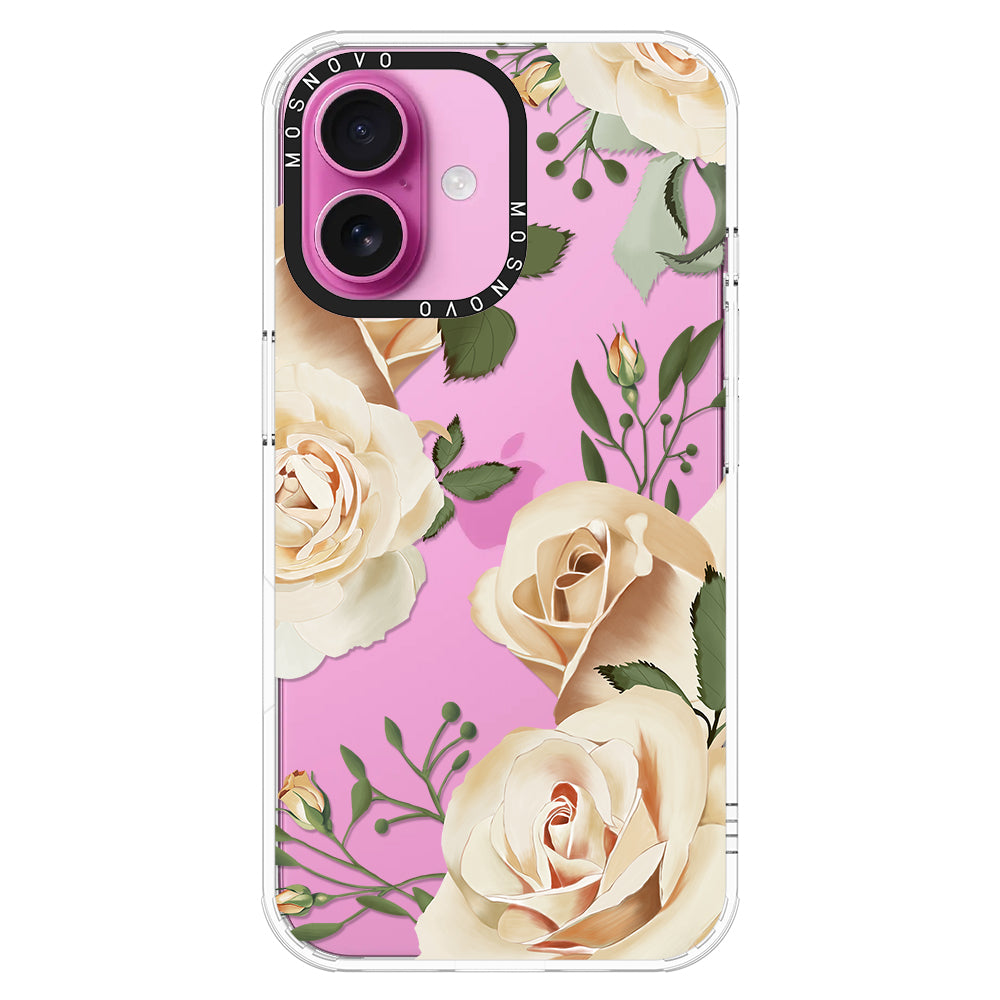 Champagne Roses Phone Case - iPhone 16 Plus Case - MOSNOVO