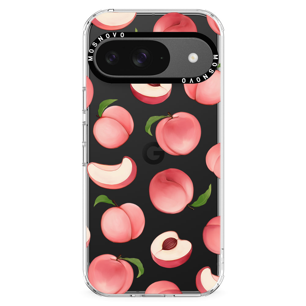 Cute Peach Phone Case - Google Pixel 9 Case