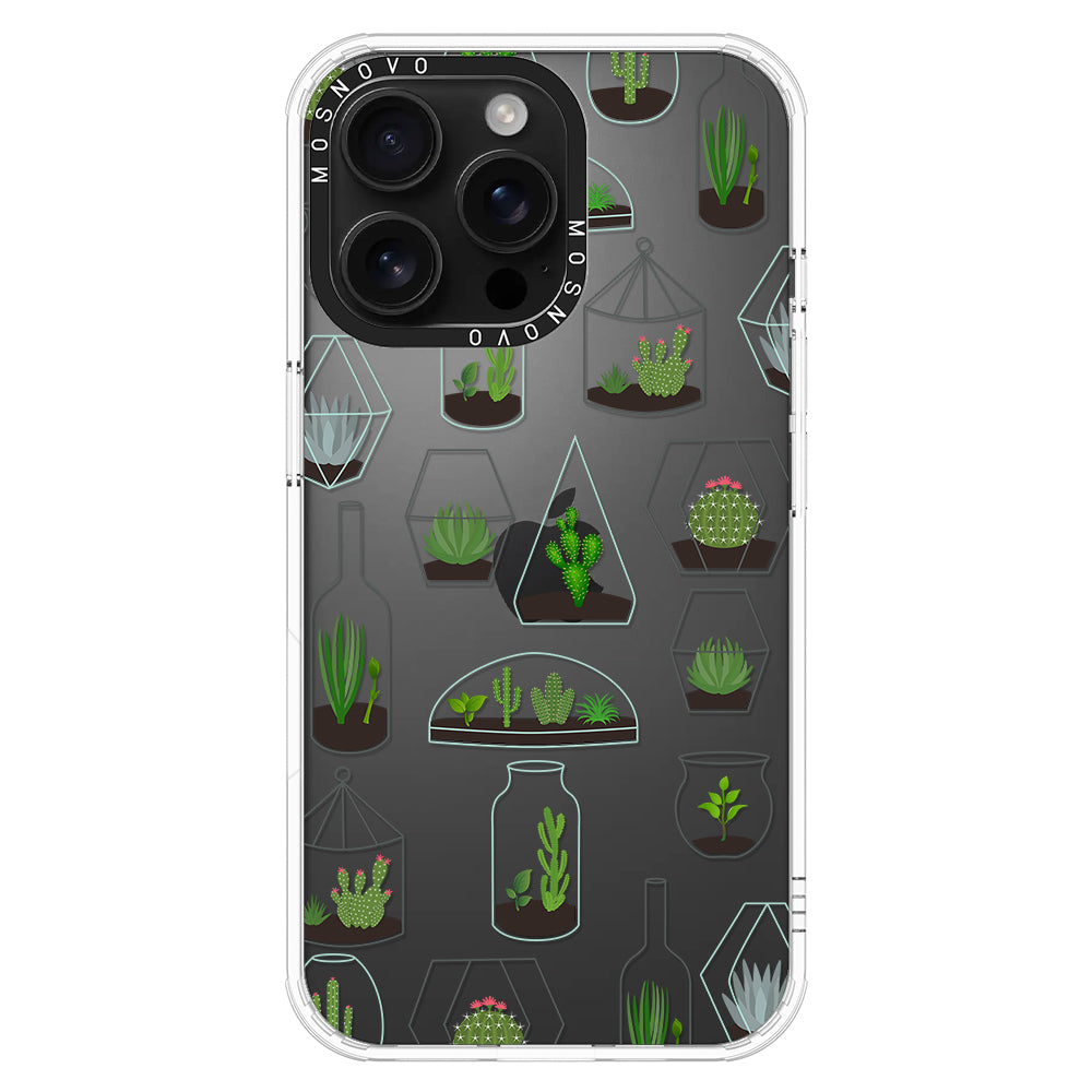 Cactus Plant Phone Case - iPhone 16 Pro Max Case - MOSNOVO