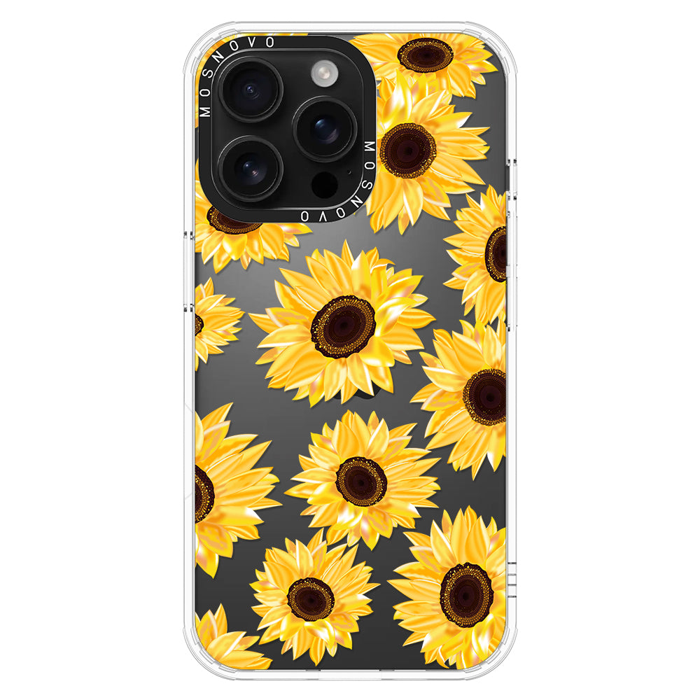 Sunflowers Phone Case - iPhone 16 Pro Max Case - MOSNOVO