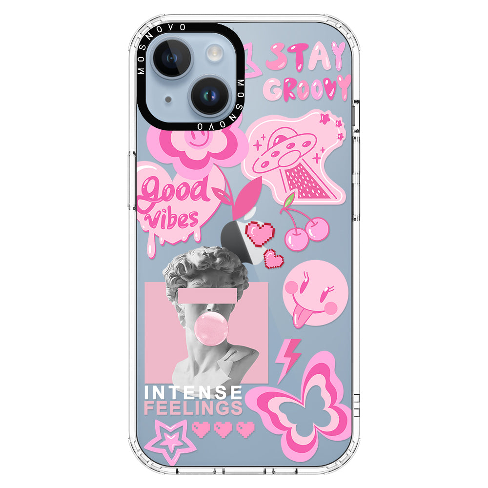 Pink Culture Phone Case - iPhone 14 Plus Case