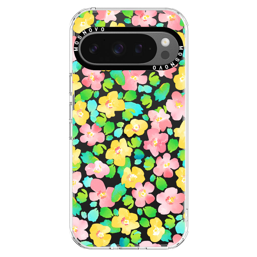 Watercolor Flower Phone Case - Google Pixel 9 Pro Case