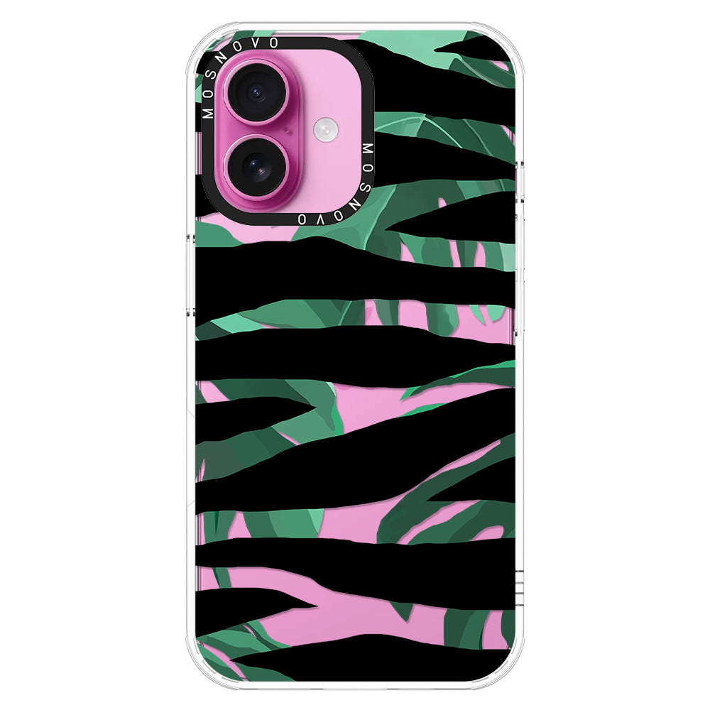 Wild Zebra Phone Case - iPhone 16 Case - MOSNOVO