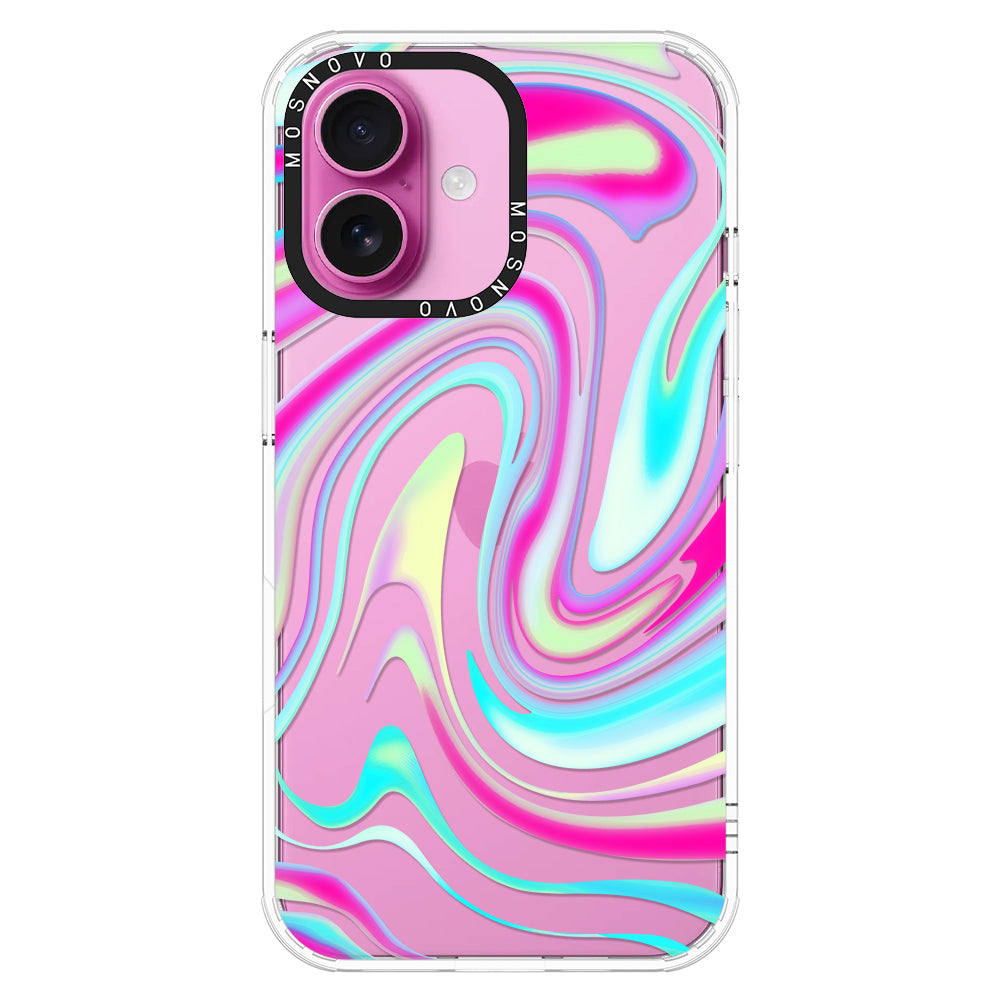 Psychedelic Swirls Phone Case - iPhone 16 Plus Case - MOSNOVO