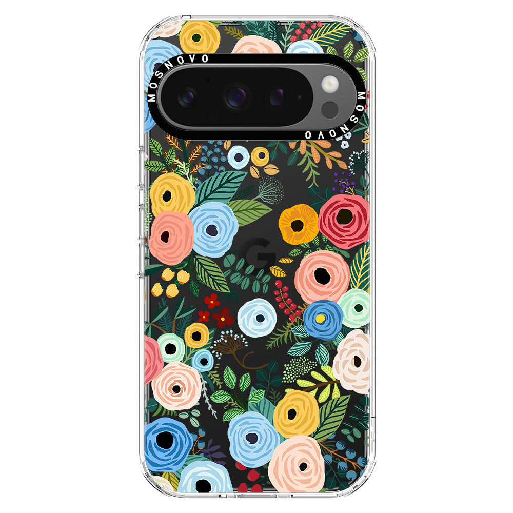 Pastel Floral Garden Phone Case - Google Pixel 9 Pro Case