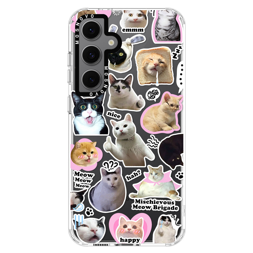 The Cat Brigade Phone Case - Samsung Galaxy S24 FE Case