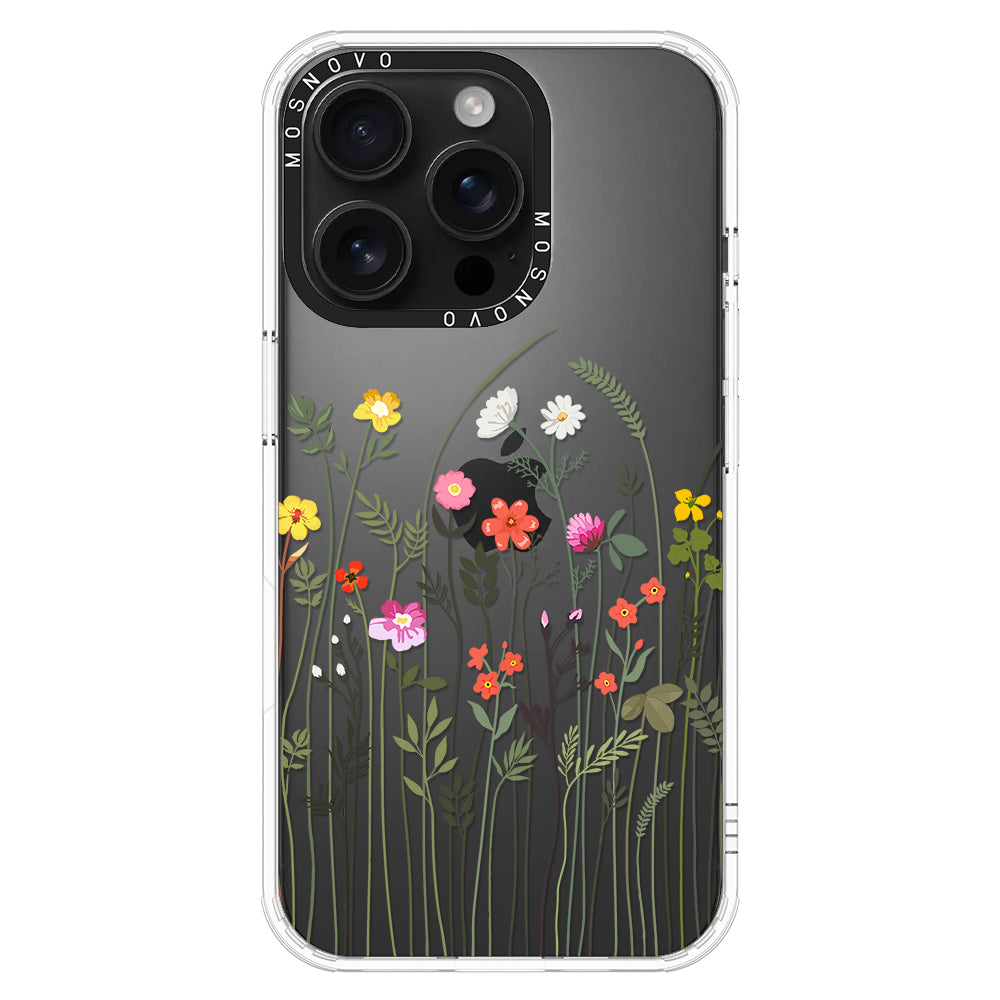 Spring Wildflower Phone Case - iPhone 16 Pro Case - MOSNOVO