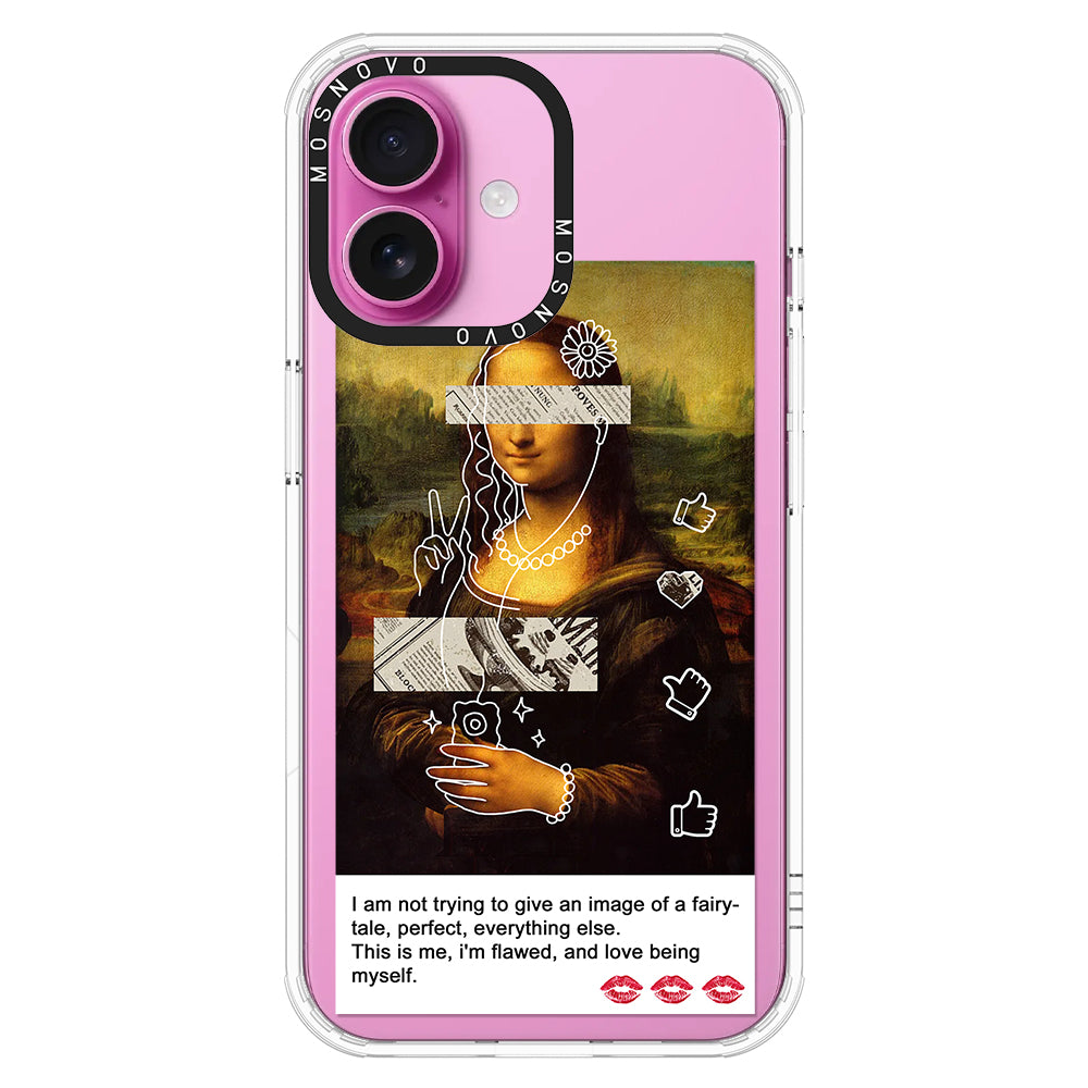 Selfie Artwork Phone Case - iPhone 16 Plus Case - MOSNOVO