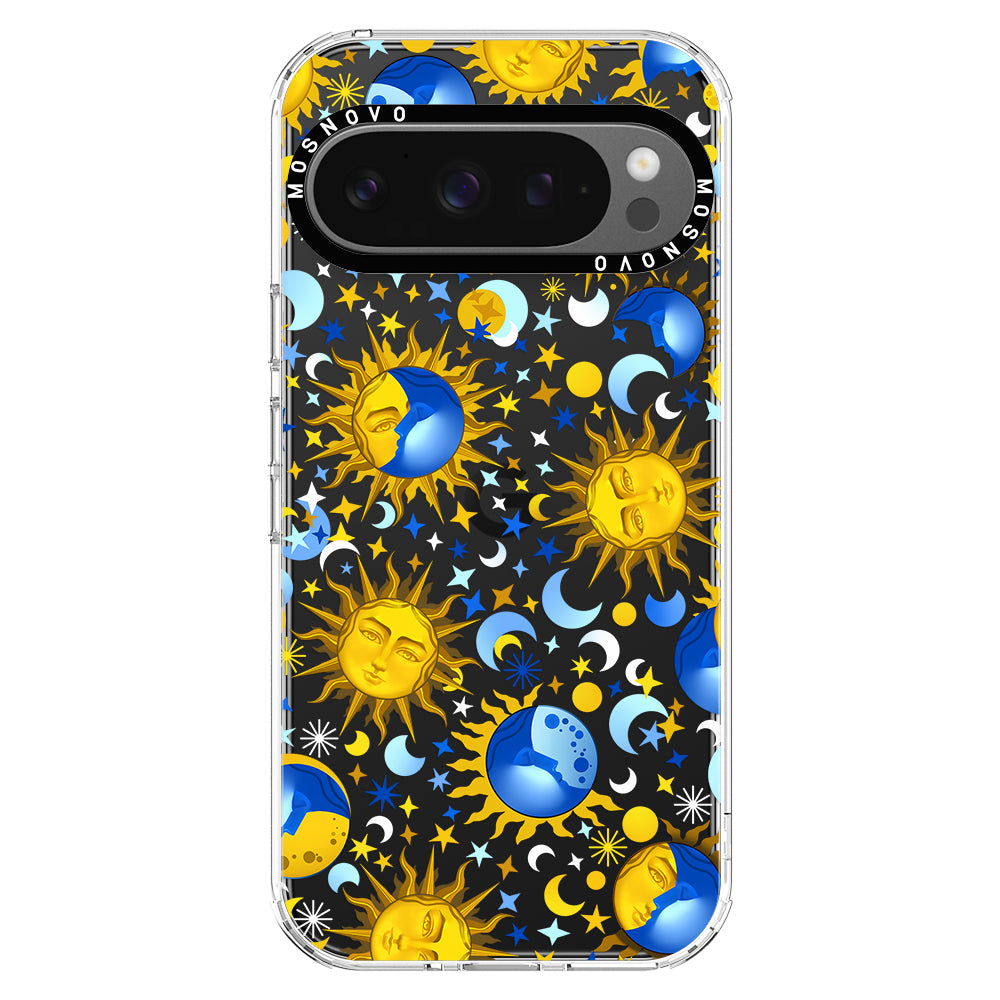 Celestial Sun Moon Phone Case - Google Pixel 9 Pro XL Case