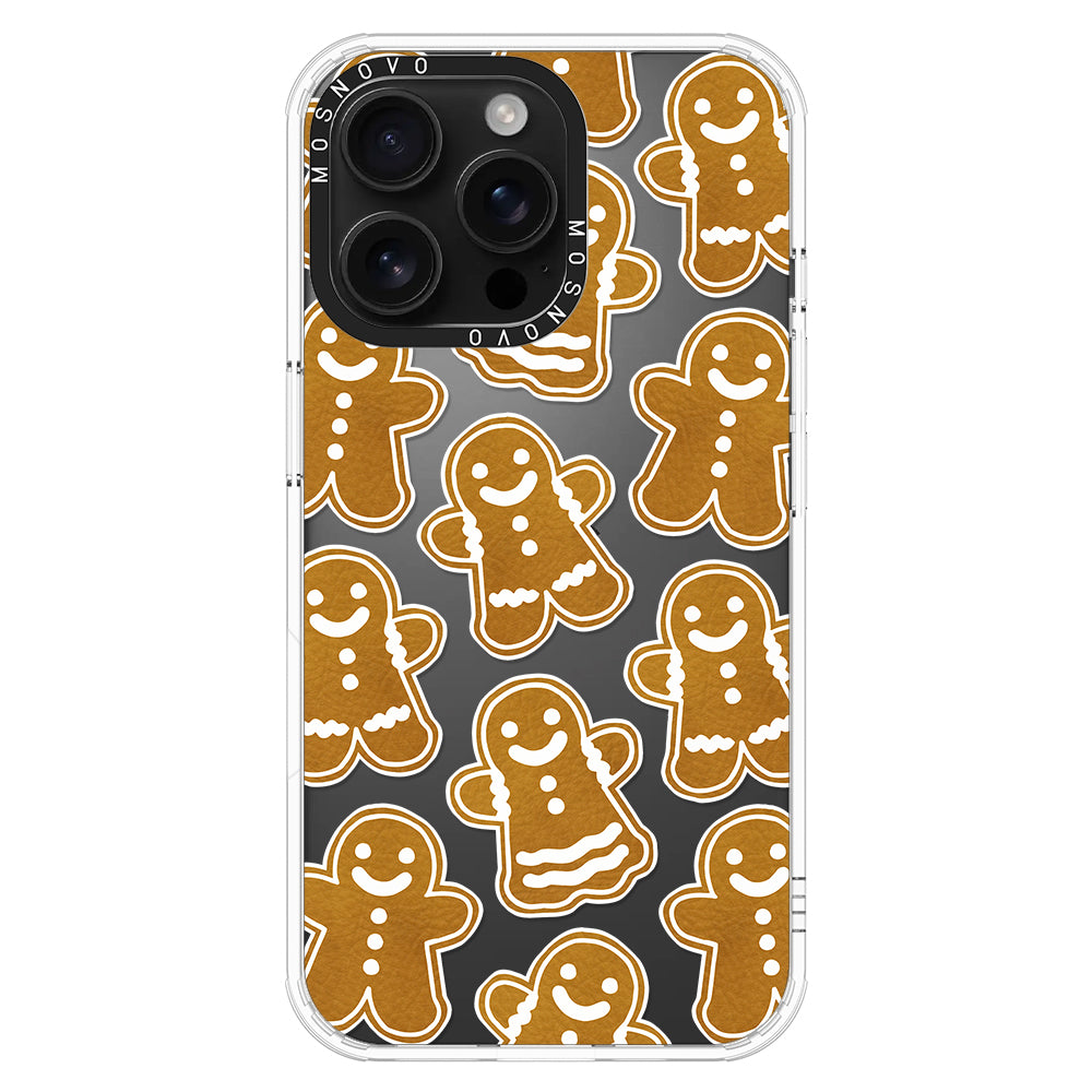 Ginger Breadman Phone Case - iPhone 16 Pro Max Case - MOSNOVO