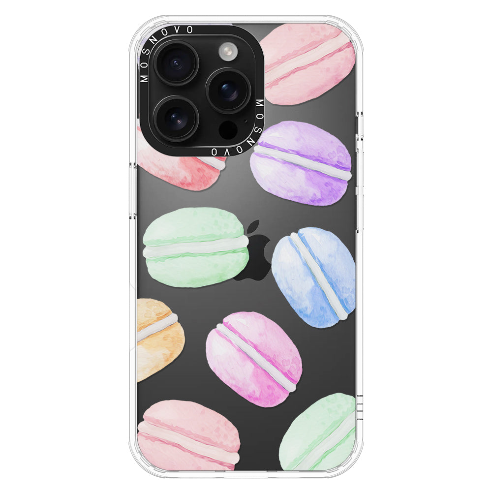 Pastel Macaron Phone Case - iPhone 16 Pro Max Case - MOSNOVO