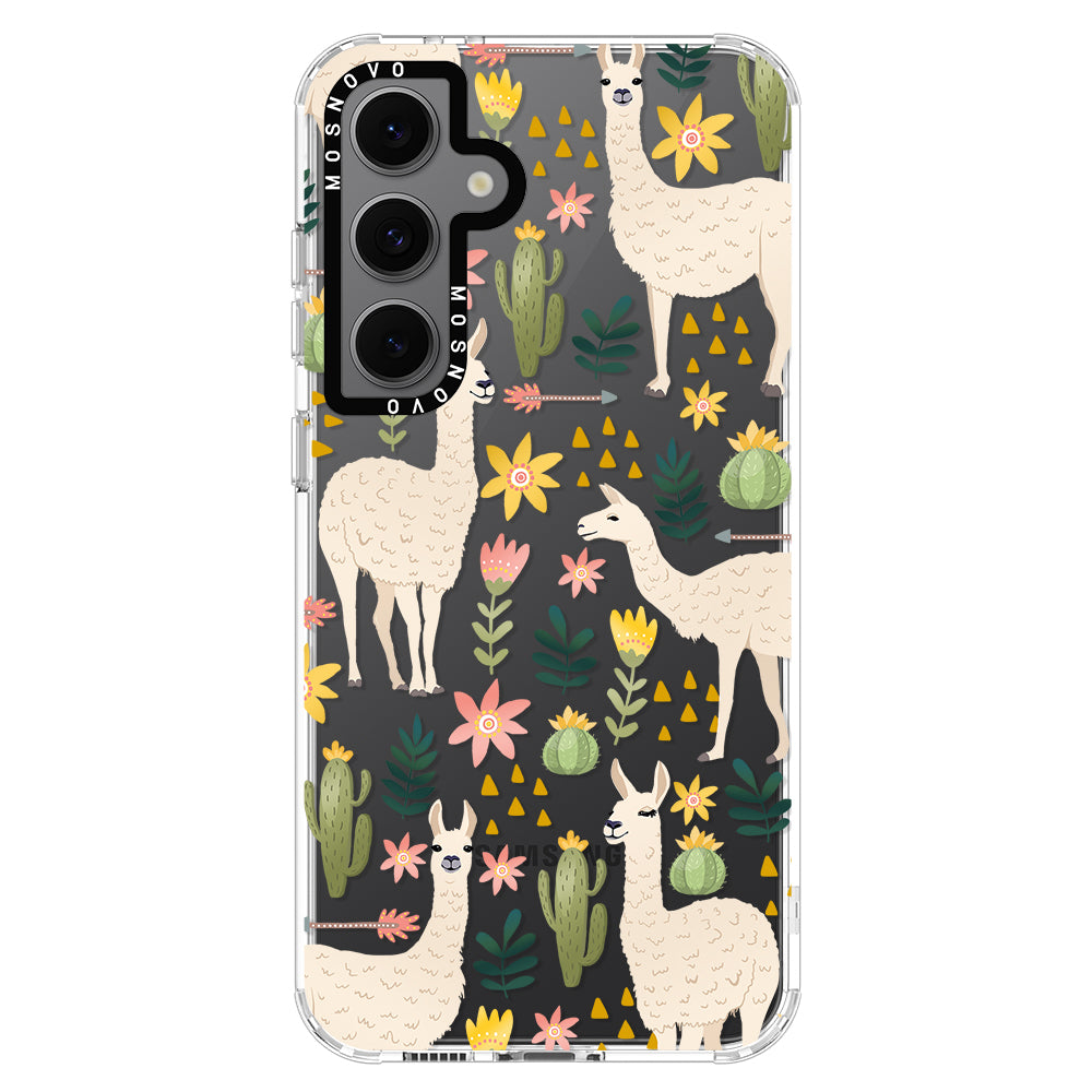 Desert Llama Phone Case - Samsung Galaxy S24 FE Case - MOSNOVO