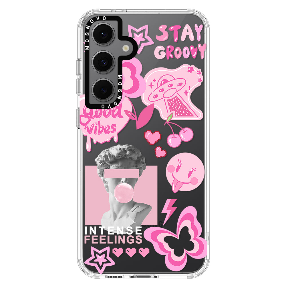 Pink Culture Phone Case - Samsung Galaxy S24 FE Case