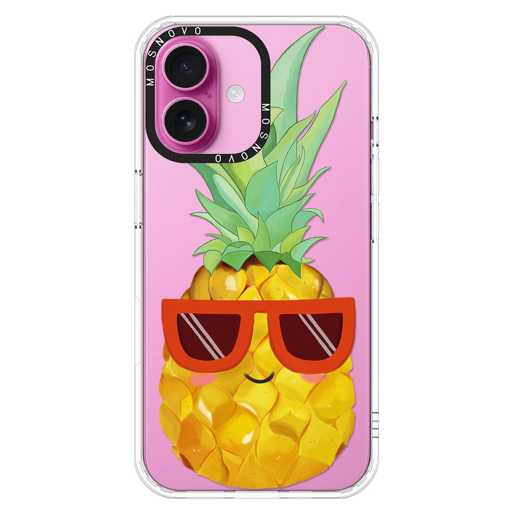 Cool Pineapple Phone Case - iPhone 16 Plus Case - MOSNOVO