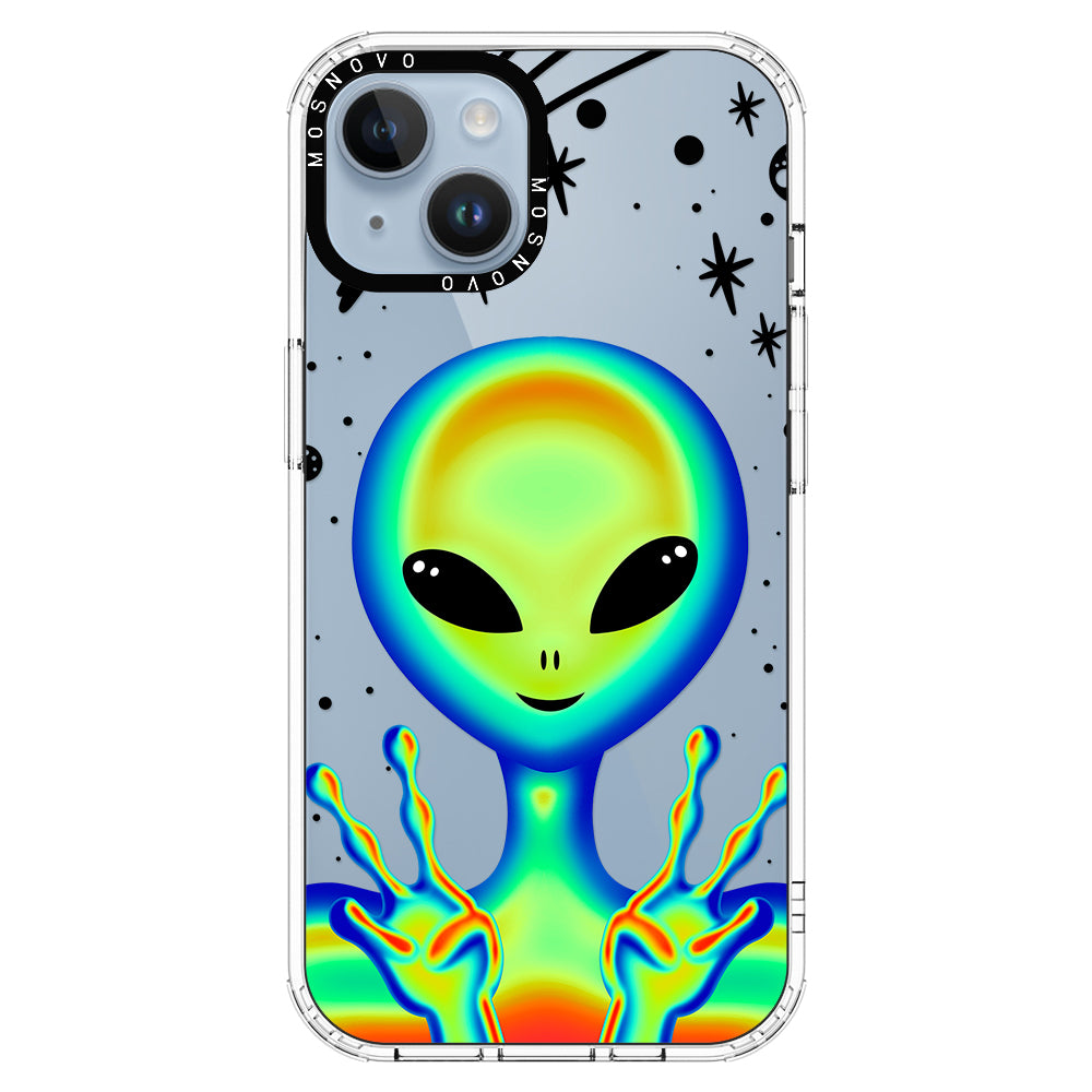 Alien Piece Phone Case - iPhone 14 Plus Case