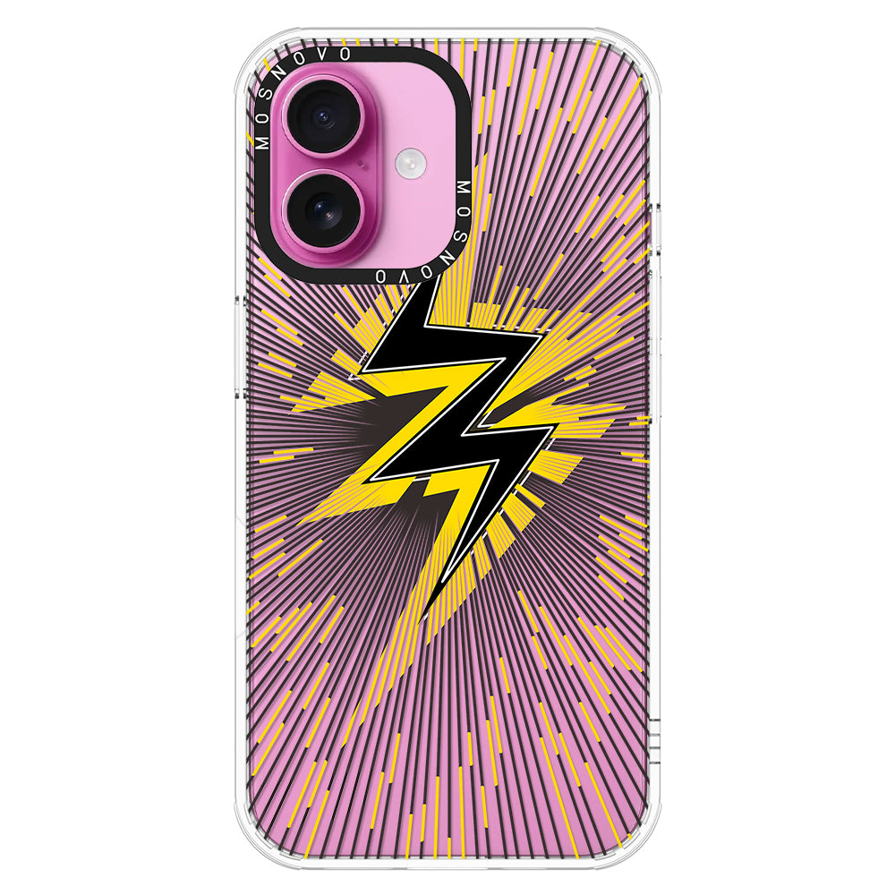 Lightning Bolt Phone Case - iPhone 16 Case - MOSNOVO