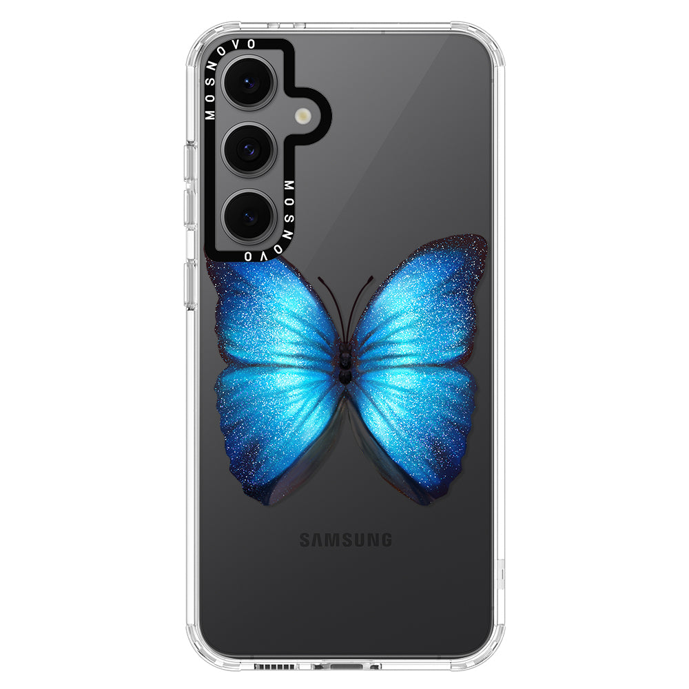 Shimmering Butterfly Phone Case - Samsung Galaxy S24 FE Case - MOSNOVO