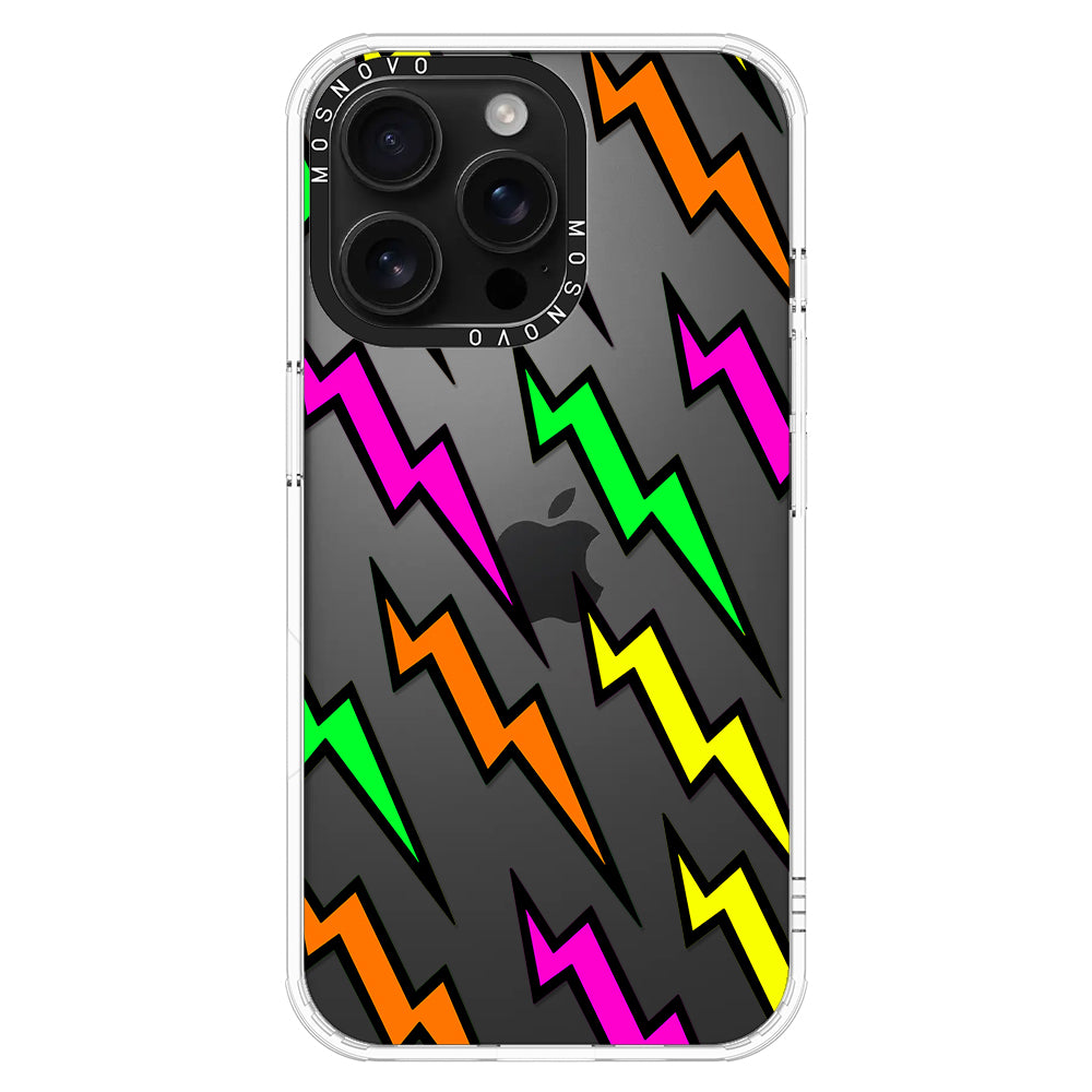 Colorful Lightning Phone Case - iPhone 16 Pro Max Case - MOSNOVO