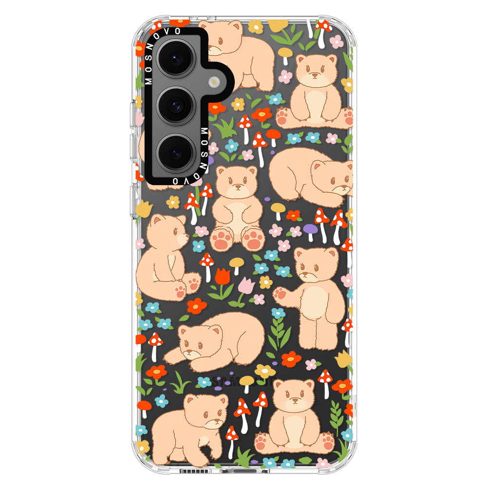 Cute Bear Phone Case - Samsung Galaxy S24 FE Case - MOSNOVO