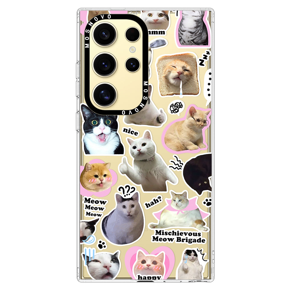 The Cat Brigade Phone Case - Samsung Galaxy S24 Ultra Case