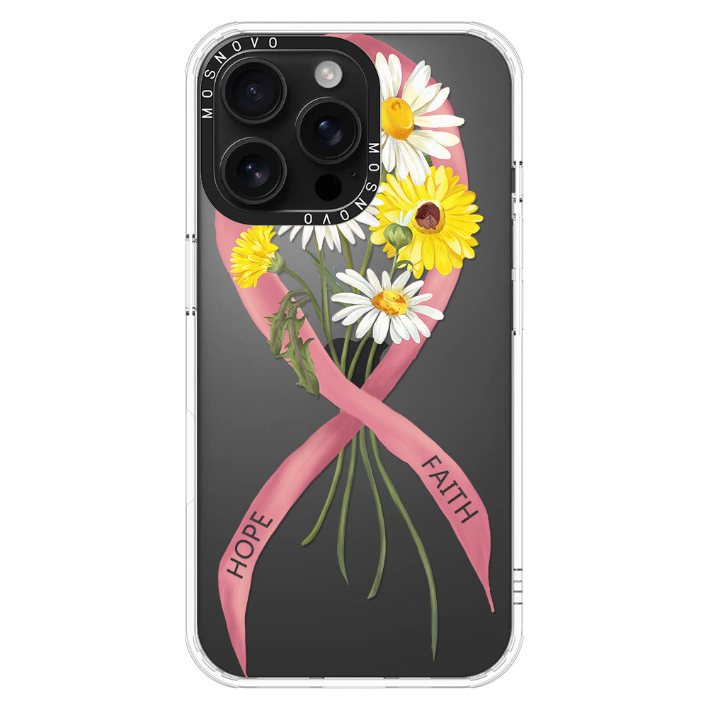 Breast Awareness Phone Case - iPhone 16 Pro Max Case - MOSNOVO