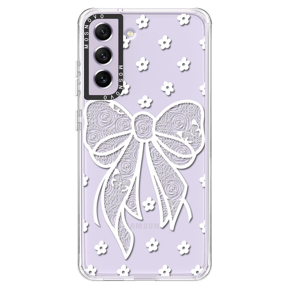 Lacey Bow Phone Case - Samsung Galaxy S21 FE Case