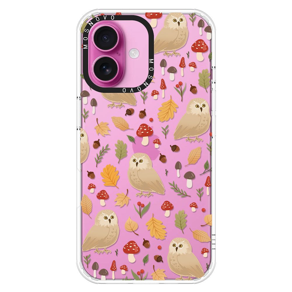 Autumn Owl Phone Case - iPhone 16 Plus Case - MOSNOVO