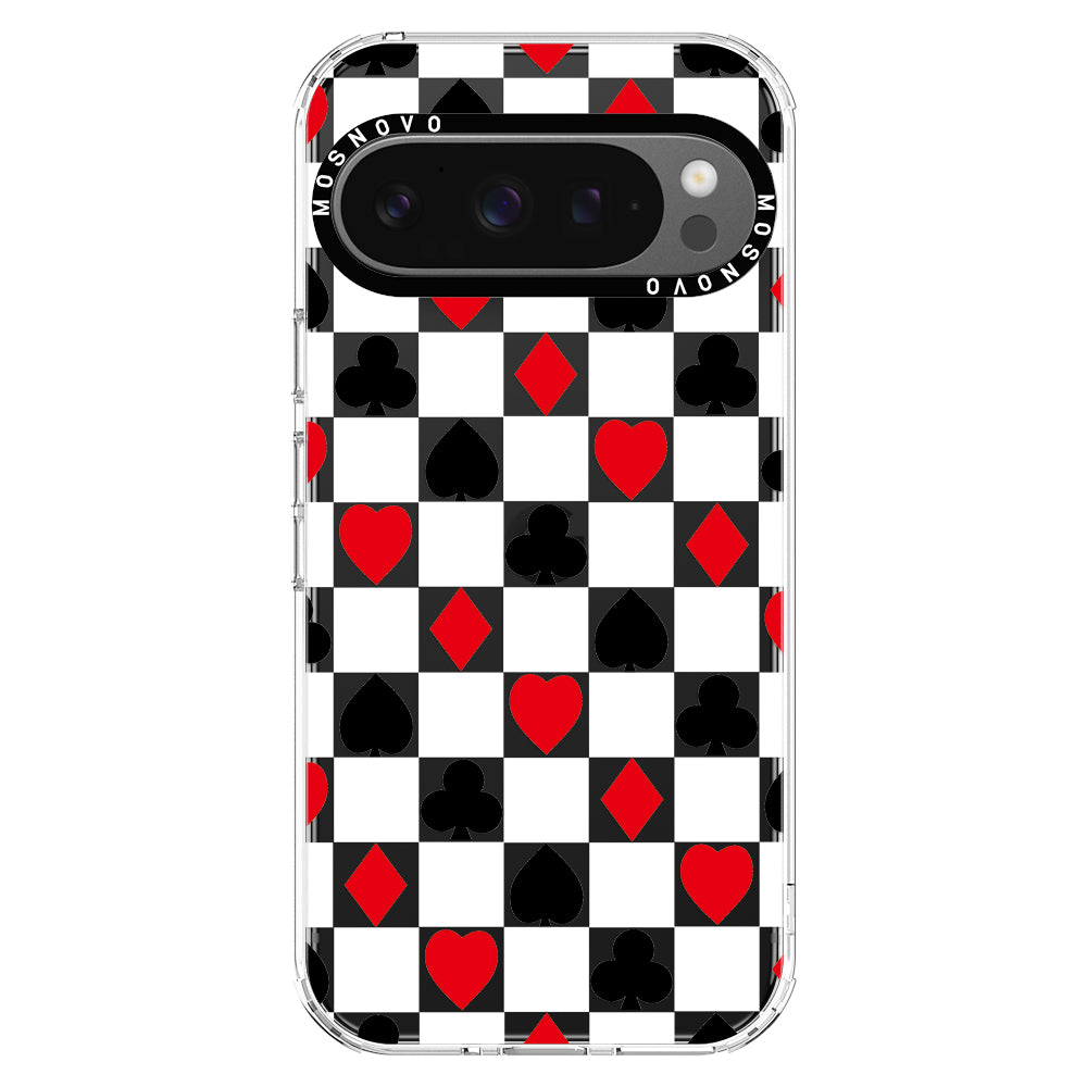 Checker Poker Phone Case - Google Pixel 9 Pro XL Case