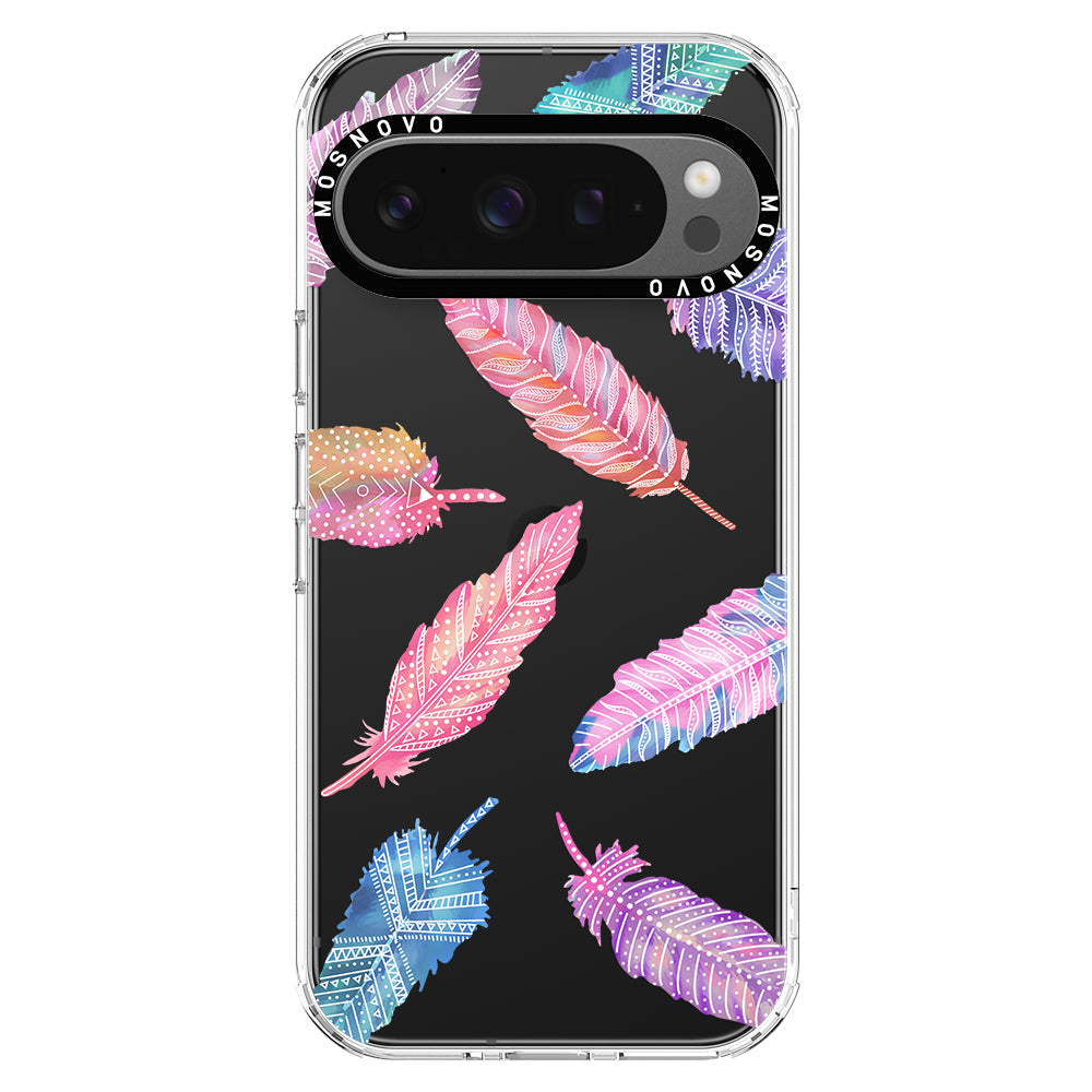 Boho Feather Phone Case - Google Pixel 9 Pro XL Case