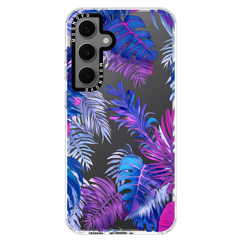 Fancy Palm Leaves Phone Case - Samsung Galaxy S24 FE Case - MOSNOVO