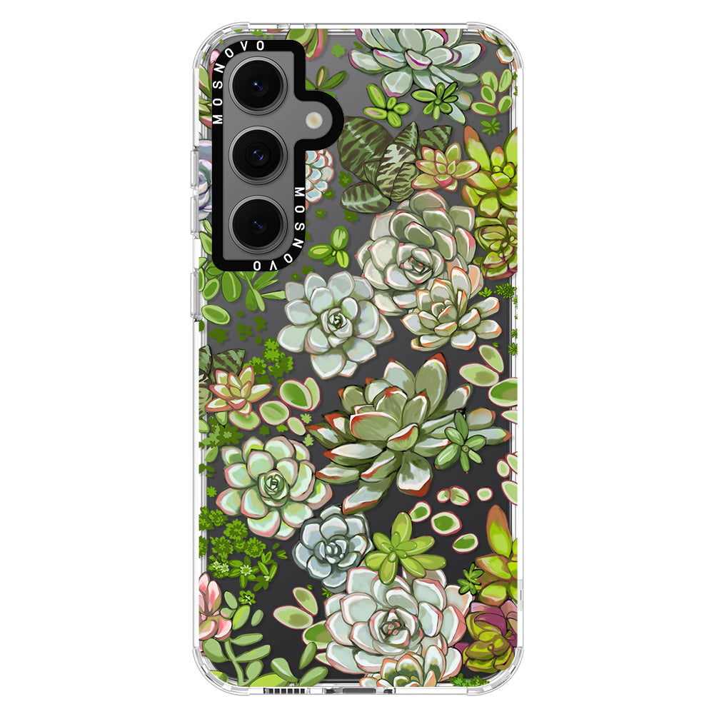 Succulent Phone Case - Samsung Galaxy S24 FE Case - MOSNOVO